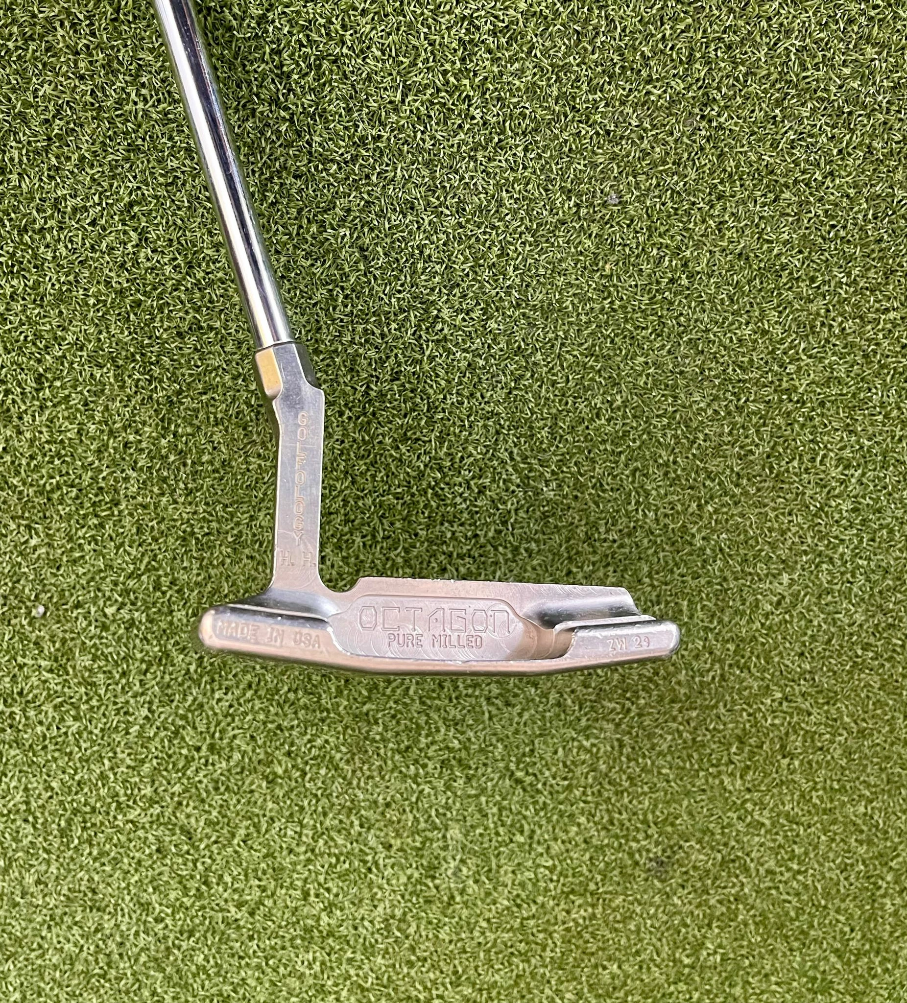Www.chipnputt.com Golfology H.H. Octagon Pure Milled ZW 29 Putter, RH, 35" With Royal Grip-RARE-Nice! 8 Www.chipnputt.com Golfology H.H. Octagon Pure Milled ZW 29 Putter, RH, 35" With Royal Grip-RARE-Nice! - Image 6