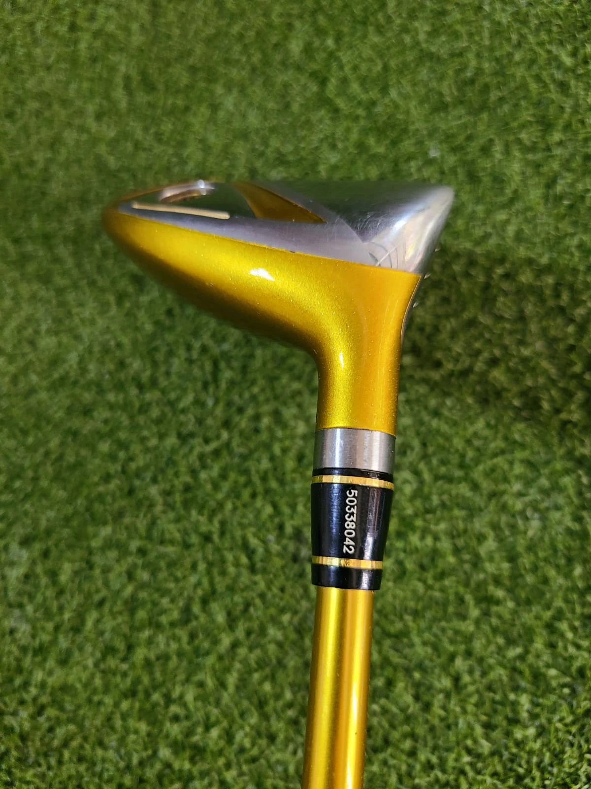 Www.chipnputt.com Honma Beres S-02 4 Star 18º 5 Wood, RH, 43", ARMRQ 6 4S 49 Regular Shaft- Fair! 6 Www.chipnputt.com Honma Beres S-02 4 Star 18º 5 Wood, RH, 43", ARMRQ 6 4S 49 Regular Shaft- Fair! - Image 4