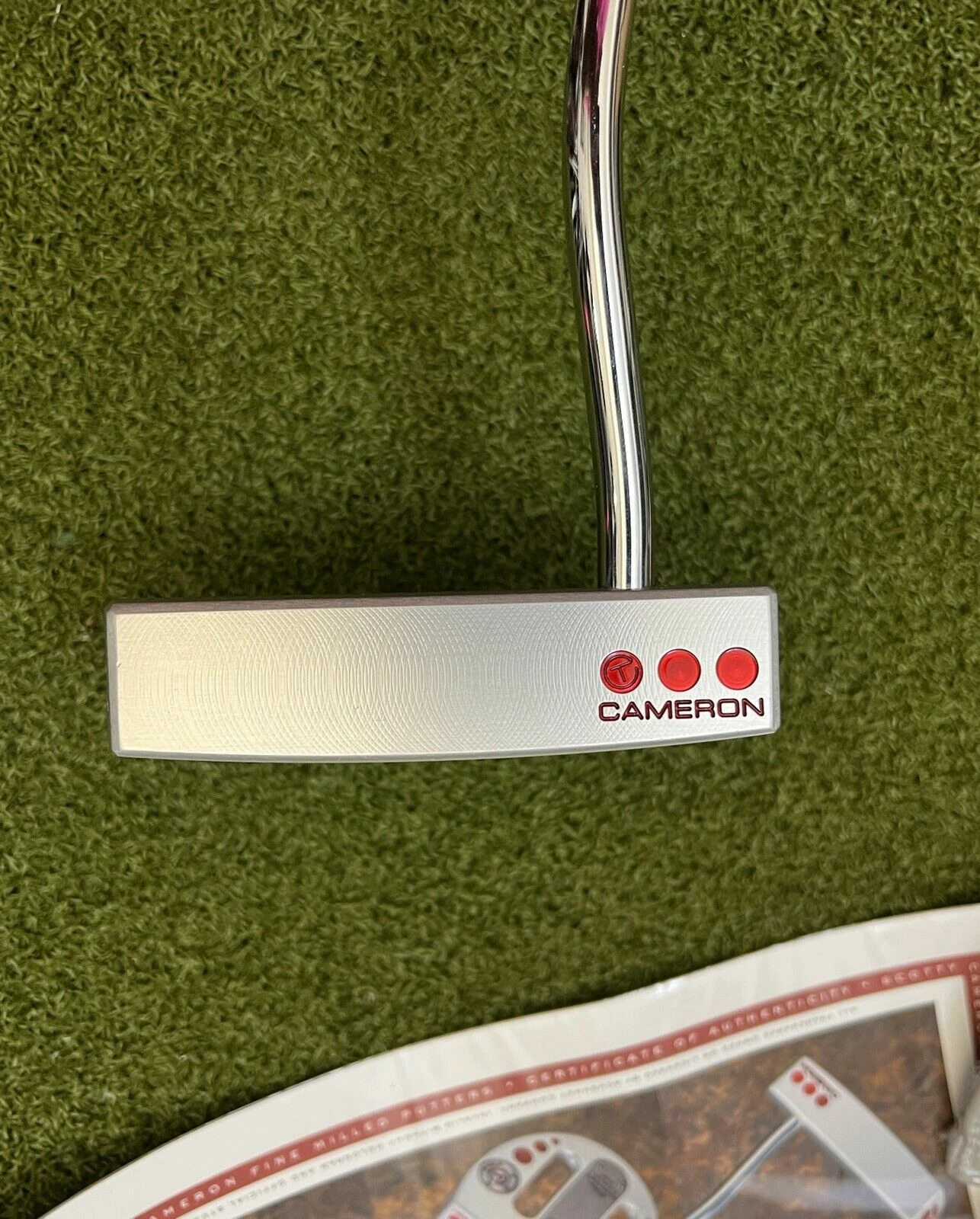 Www.chipnputt.com Scotty Cameron Studio Select Kombi Long Circle T, Tour Only Putter HC,48.5” +COA- Excellent! 8 Www.chipnputt.com Scotty Cameron Studio Select Kombi Long Circle T, Tour Only Putter HC,48.5” +COA- Excellent! - Image 6