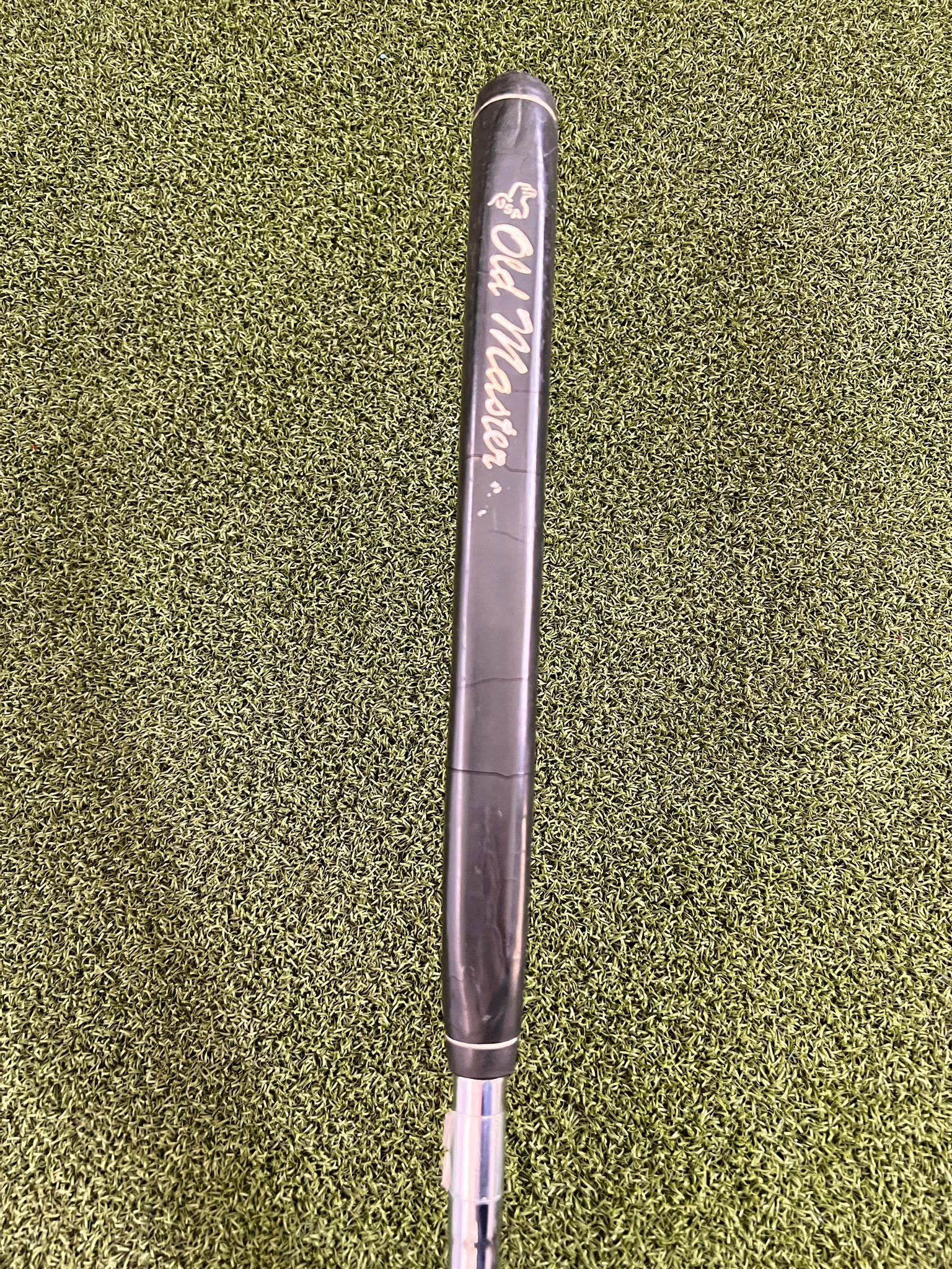 Www.chipnputt.com Vintage Old Master PW Putter, 35.5", RH, Stock Steel Shaft & Grip - Good! 8 Www.chipnputt.com Vintage Old Master PW Putter, 35.5", RH, Stock Steel Shaft & Grip - Good! - Image 6