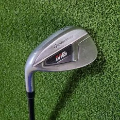 Www.chipnputt.com TaylorMade M6 Sand Wedge, LH,35.5", Fujikura Atmos Senior Graphite Shaft, Great!