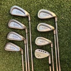 Www.chipnputt.com Callaway Complete Golf Set, Stiff, Steelhead X-14 Irons, Woods, Putter, Cart Bag-Great! -Golf Clubs Sales 2023 8 c3301197 5a72 4487 92ce 3d630b957a52